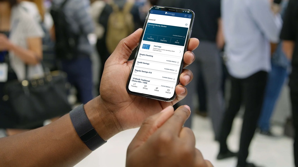 New mobile app mockup